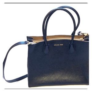 Michael kors large leather tote